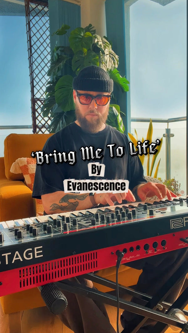 Oli Howe playing his re-harmonisation cover of 'Bring Me To Life' by Evanescence