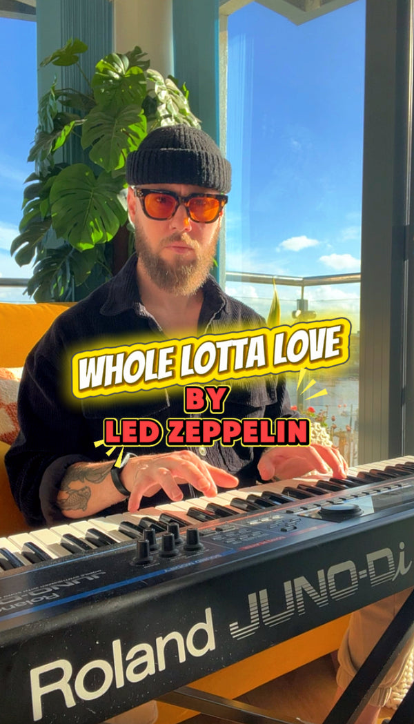 Oli Howe playing 'Whole Lotta Love' by Led Zeppelin